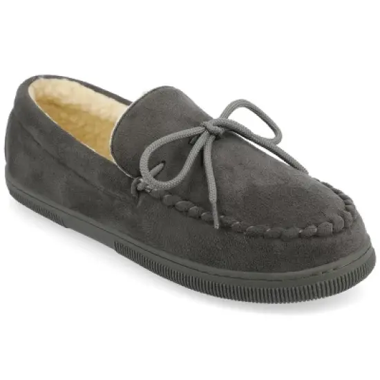 Vance Co. Men's Moccasin Slipper image {10}