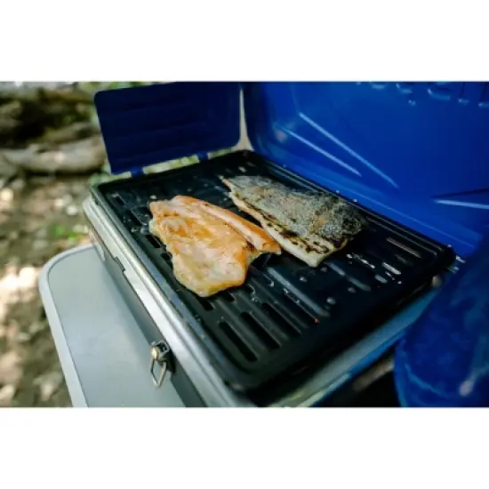 Stansport Propane Stove and Grill Combo Piezo Ignition Blue image {10}