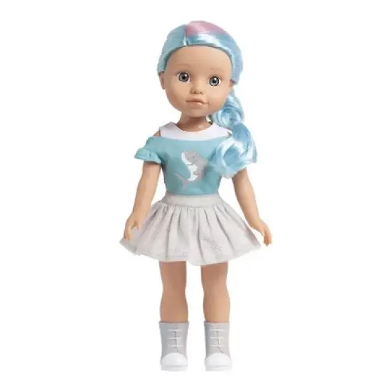 Adora Be Bright Doll Melissa - Shark, Hair Color Changes in The Sun, for Kids Age 3+ image {5}