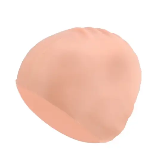 Unique Bargains Silicone Waterproof Solid Swim Cap 1 Pc image {6}