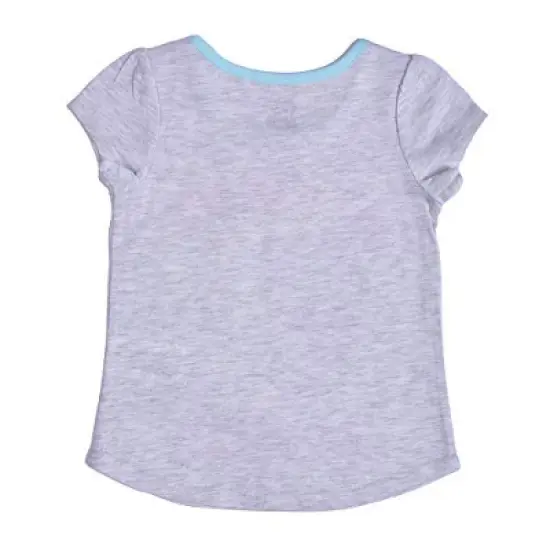 Disney Girl's 4-Pack Stand Back Fellas Toy Story Short Sleeve Graphic Tees for Toddler image {8}