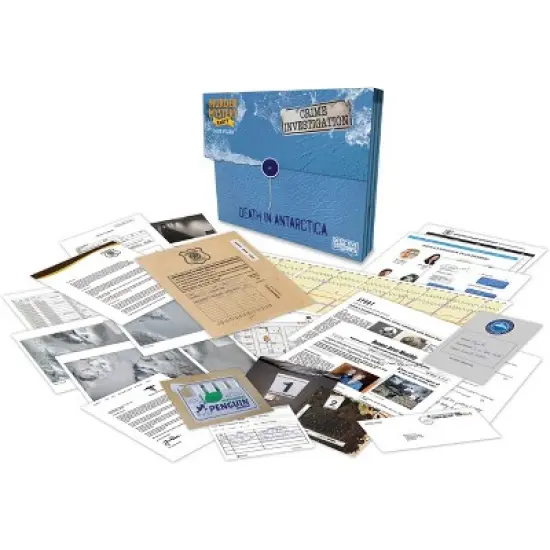 Murder Mystery Case Files Death in Antarctica Game image {2}