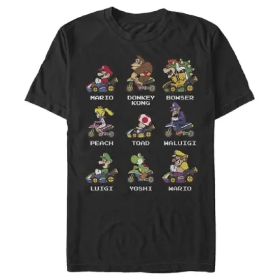 Men's Nintendo Mario Kart Cast T-Shirt image {3}