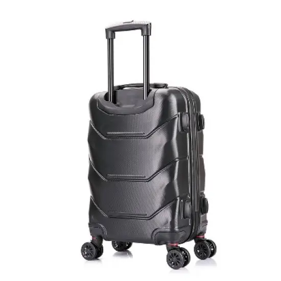 DUKAP Zonix Lightweight Hardside Carry On Spinner Suitcase image {4}
