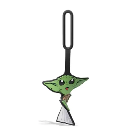 LEGO Star Wars Lightsaber Gel Pen Green Ink with Baby Yoda Grogu Bag Tag and Keychain Gift Set image {7}