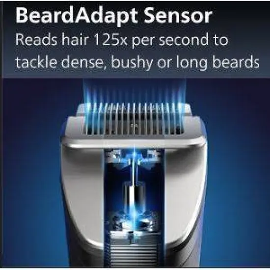 Philips Norelco Series 9000 Beard & Hair Men's Rechargeable Electric Trimmer - BT9810/40 image {7}