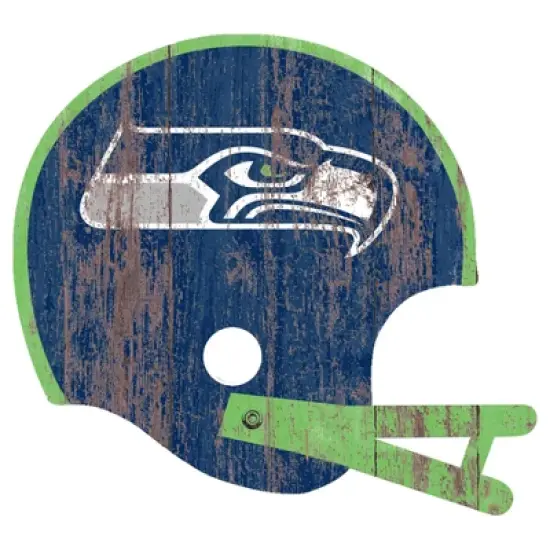 NFL Fan Creations Distressed Helmet Cutout Sign image {13}