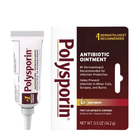 Polysporin First Aid Antibiotic Ointment - 0.5oz image {7}