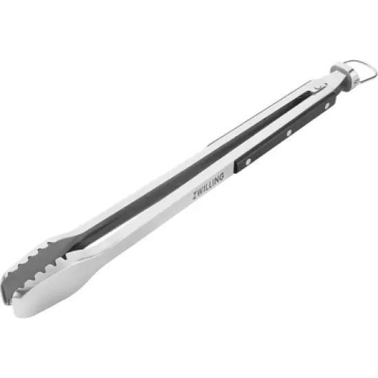 ZWILLING BBQ+ 16 inch Triple Rivet Stainless Steel Locking Grill Tongs image {5}