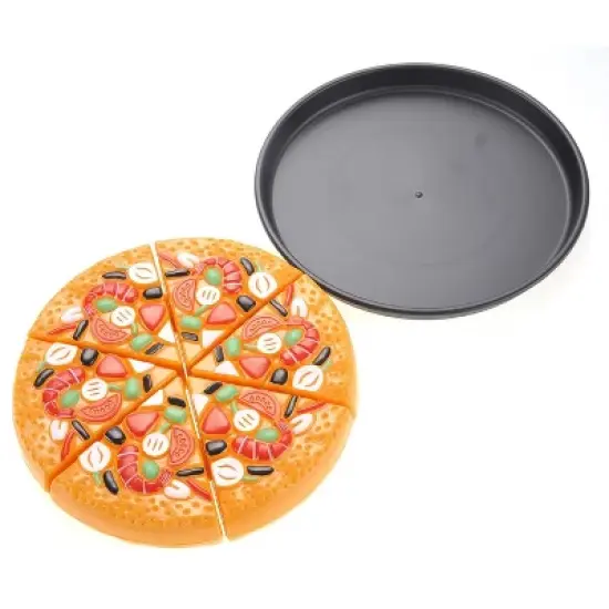 Link Worldwide Pizza Party Playset With Watermelon, Icecream And Utensils Pretend Play Toys image {4}