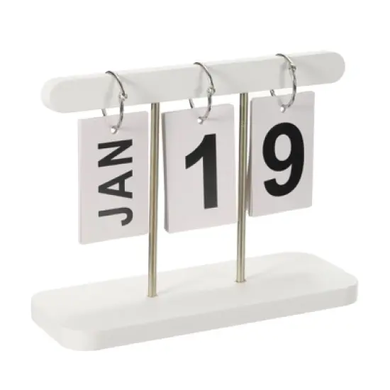 Unique Bargains Wooden Flip Desk Calendar 1 Pc image {8}