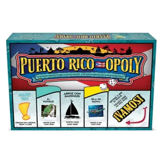 Late for the Sky: Puerto Rico-Opoly Monopoly Board Game image {6}