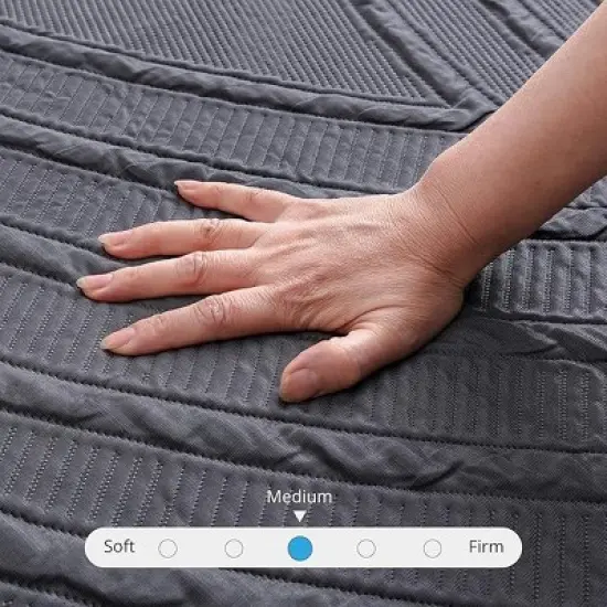 Ego Platinum 14" Medium Copper Infused Gel Memory Foam Mattress image {4}