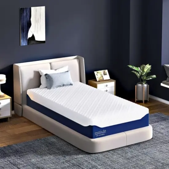 CSBDHome 10 Inch Green Tea Gel Memory Foam Mattress, Cooling Gel Infused Mattress for Pressure Relief, Washable Cover image {10}