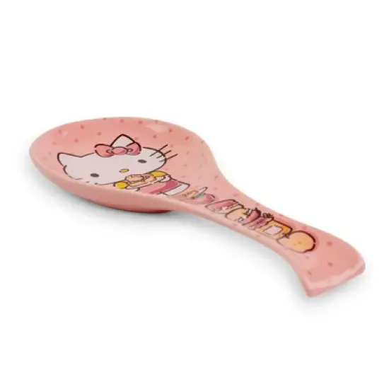 Silver Buffalo Sanrio Hello Kitty Stacked Snacks Ceramic Spoon Rest image {1}