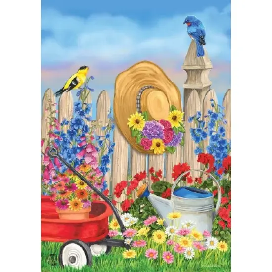 Briarwood Lane Garden Flag 12x18 For Outdoor Green Thumb Spring For Spring Garden Flag Flags For Outside image {4}