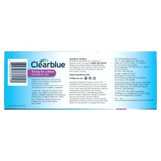 Clearblue Advanced Ovulation Kit - 27ct image {3}