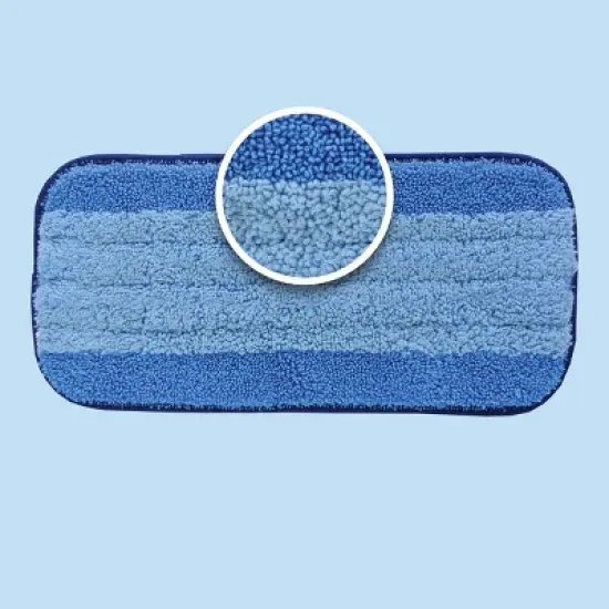 Bona Cleaning Products Reusable Microfiber Pads Jet Mop Refills Value Pack - Unscented - 3ct image {2}