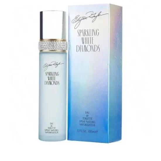 White Diamonds Sparkling By Elizabeth Taylor Women Neroli, Lily, Gardenia, Jasmine, Rose Edt Spray 3.3 Oz image {1}