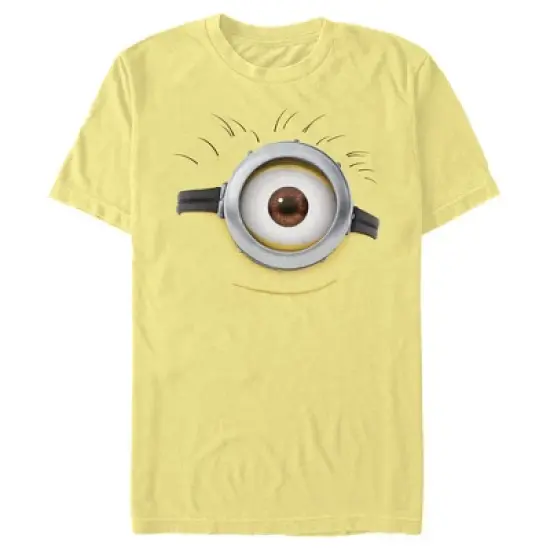 Men's Despicable Me Minions Carl Side Smile Big Face T-Shirt image {2}