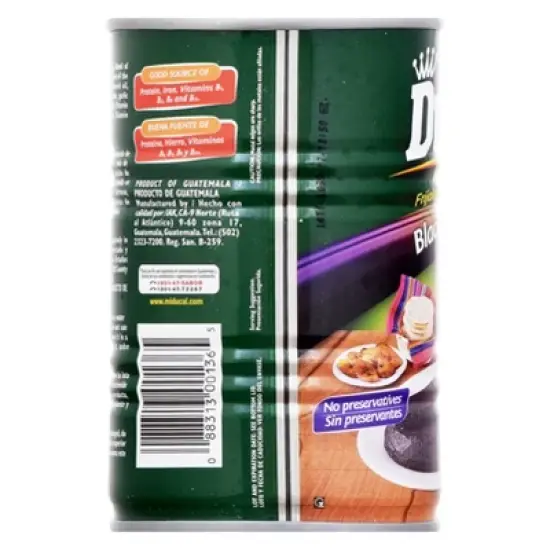 Ducal Refried Black Beans - 15oz image {3}