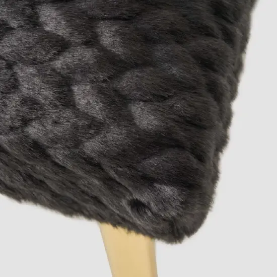 Capernaum Faux Fur Bench - Christopher Knight Home image {5}