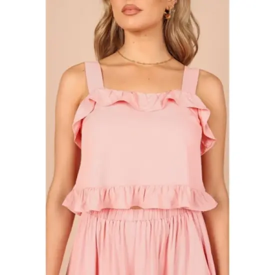 Petal and Pup Womens Pissaro Frill Cropped Top image {5}