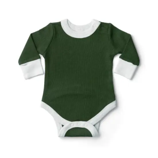 Goumikids Thermal Viscose + Organic Cotton Long Sleeve Bodysuit image {8}