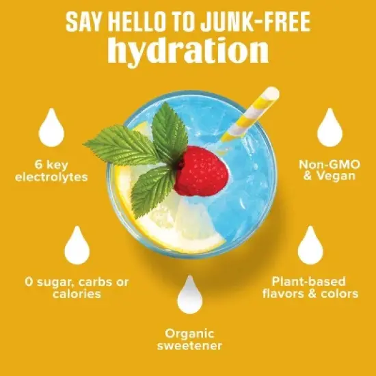 Ultima Replenisher Daily Hydration Electrolyte Drink Mix - Lemonade - 30 Servings - 3.9oz image {2}