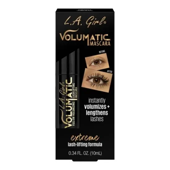 L.A. Girl Volumatic Mascara - Ultra Black - 0.34 fl oz image {4}