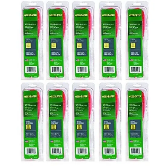Weed Eater W25CFK Trimmer Genuine Pre-Cut 0.095" x 16.5" String Trimmer Line, 120 Pieces - 581681001-10PK image {1}