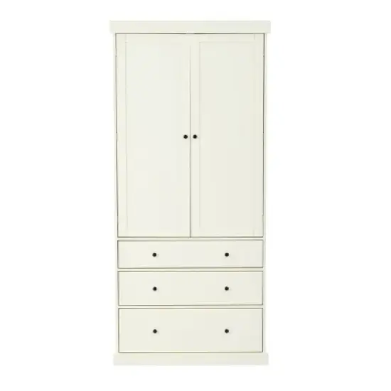 77" Freestanding Kitchen Pantry Cabinet with Adjustable Shelves,3 Drawers,8 Door Racks,Farmhouse Storage Organizer for Dining Room-The Pop Home image {5}