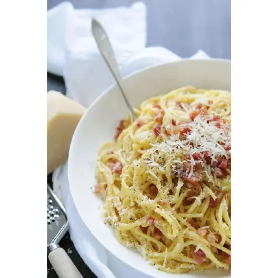 DeLallo Grated Parmesan-Romano Cheese Blend, 8 oz Container, (3 Pack) image {1}