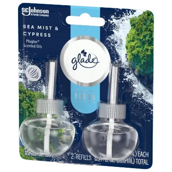 Glade Piso Liquid Air Freshener Refills - Fresh Sea Cypress - 1.34 fl oz/2ct image {11}
