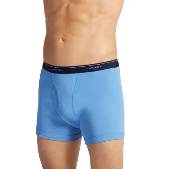 Jockey Mens Classic Boxer Brief 3 Pack Underwear Boxer Briefs 100% cotton image {5}