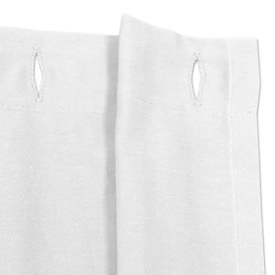 Sweet Jojo Designs Shower Curtain 72in.x72in. Eyelet White image {3}