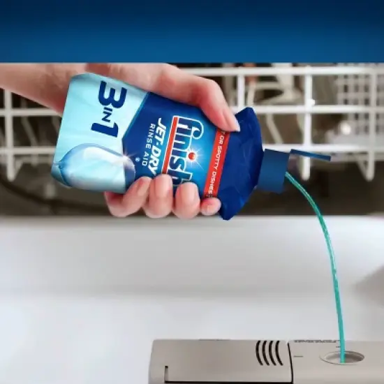 Finish Quantum Dishwasher Detergent and Jet Dry Rinse Aid 80 Wash Cycle Bundle image {6}