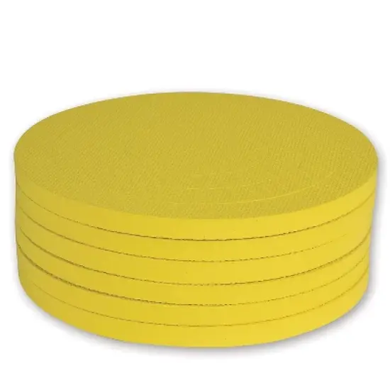 S&S Worldwide Foam Ring And Disc Set, Yellow, Pk24 image {1}
