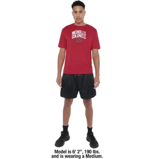 Men's Campus Lab Nicholls State University Men's Sport Active T-Shirt Primary Logo image {2}