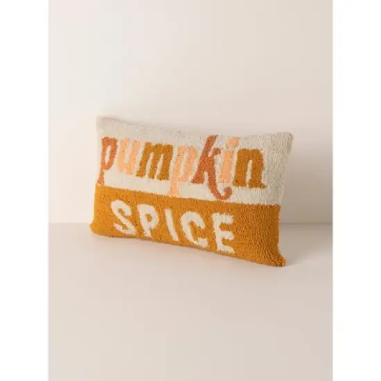Shiraleah "Pumpkin Spice" Fall Decorative Pillow image {3}