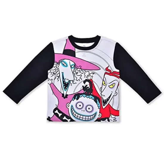 Disney Boy's 2-Pack The Nightmare Before Christmas Long Sleeve Graphic Tee Set for toddler image {3}