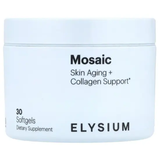 Elysium Mosaic, Skin Aging + Collagen Support, 30 Softgels image {4}