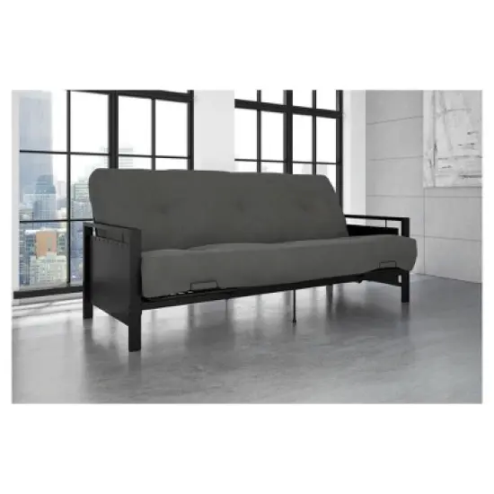Henley Metal Arm Futon Frame Black Metal - Dorel Home Products image {14}