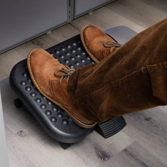 Mind Reader 2pk Adjustable Height Ergonomic Foot Rest image {1}