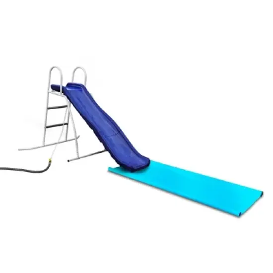 XDP Recreation Water Wave Slide with Built In Adjustable Water Sprinkler image {7}