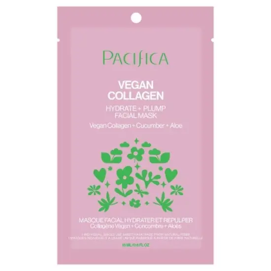 Pacifica Vegan Collagen Hydrate and Plump Facial Mask - 0.67fl oz image {9}