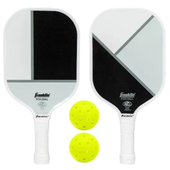 Franklin Sports 2 Player Poly Pro Pickleball Set with Balls image {5}
