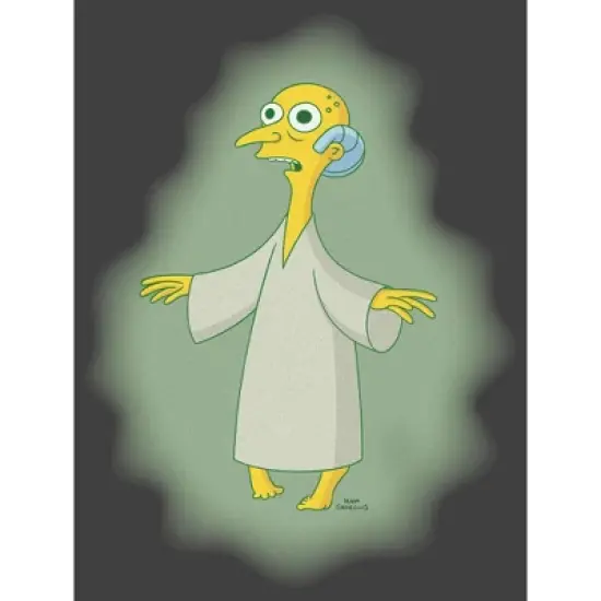 Men's The Simpsons Mr. Burns Alien Sweatshirt image {1}