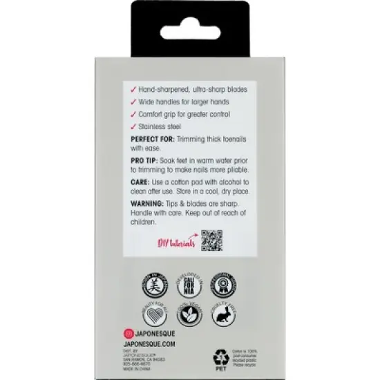 JAPONESQUE Men's Essentials Toenail Nipper image {5}