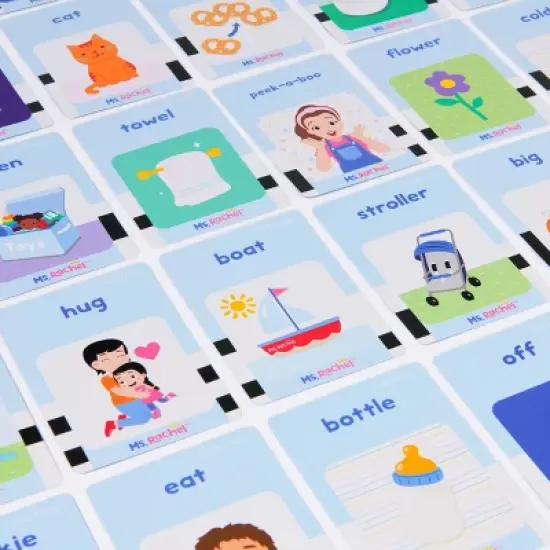 Ms. Rachel First Words Talking Flash Cards with Electronic Reader image {7}